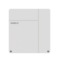 Centrale antifurto Vedo34 con Box Antifiamma e Alimentatore da 1,5A Comelit.