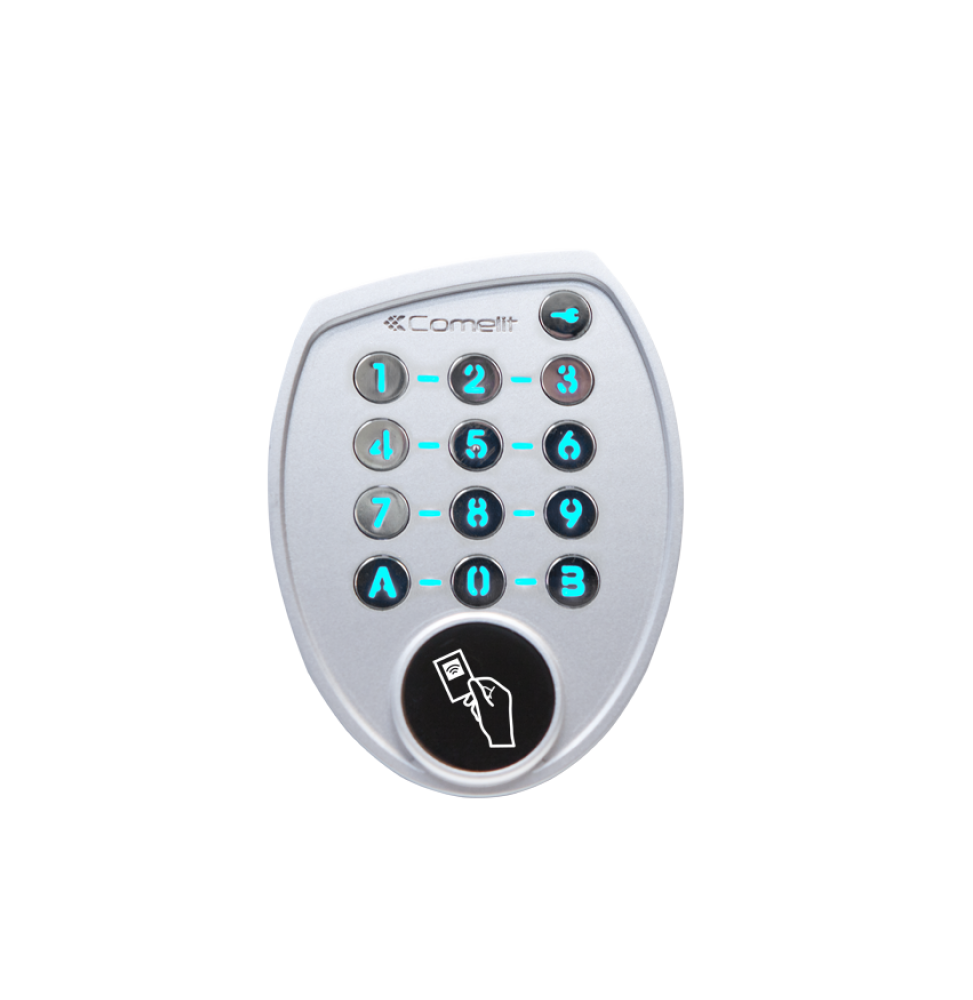 Chiave Elettronica con Tastiera Numerica e Lettore RFID Comelit SKR.