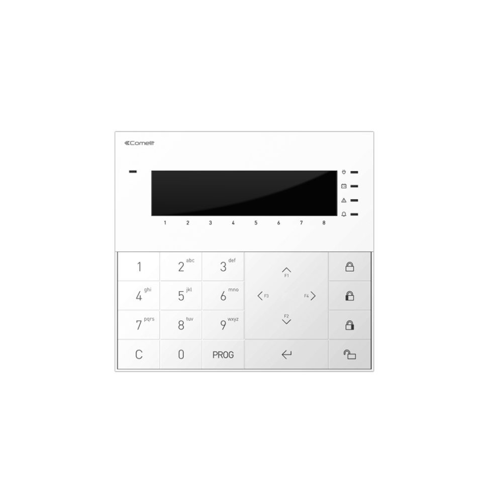 Tastiera di comando LCD con lettore RFID per Centrali Vedo Ultra Comelit VEDOKPR