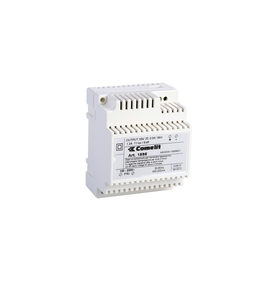 Alimentatore 33VDC Ingresso 120-230VAC per Pulsantiera Comelit Ikall 1595
