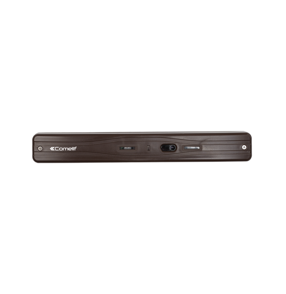 Sensore radio doppio PIR a tenda marrone Comelit RFDP4CB