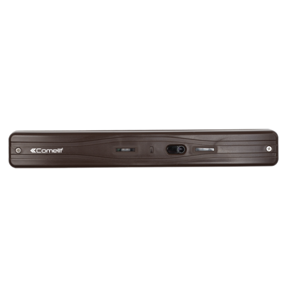 Sensore radio doppio PIR a tenda marrone Comelit RFDP4CB