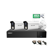 Kit videoregistratore AHD 4 canali con 2 telecamere Comelit AHDVR004N05A