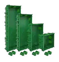 Scatola da incasso per pulsantiere Comelit a quattro moduli 3110/4A
