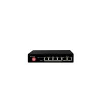 Switch di Rete PoE 4 Porte + 2 Uplink Gigabit Comelit IPSWP06N01A