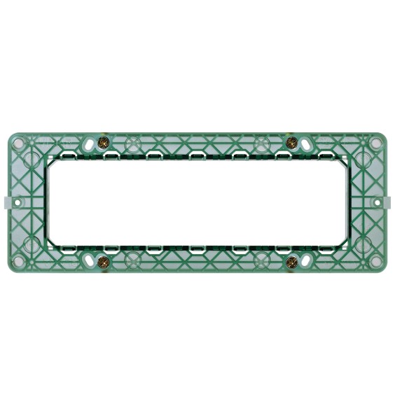 Supporto serie Vimar Plana 7 moduli per scatole rettangolari 14617