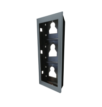 Telaio da Incasso 3 Moduli per pulsantiere Ultra Comelit UT9163