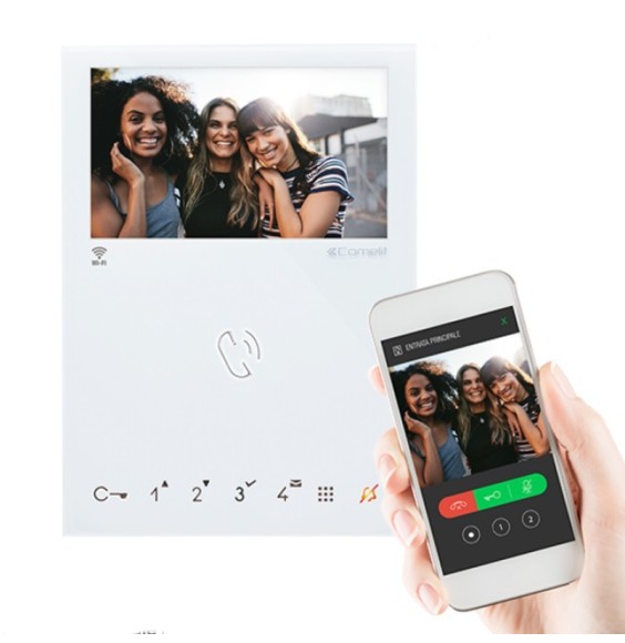Videocitofono Comelit Wi-fi Simplebus 2 Vivavoce Comelit 6741W