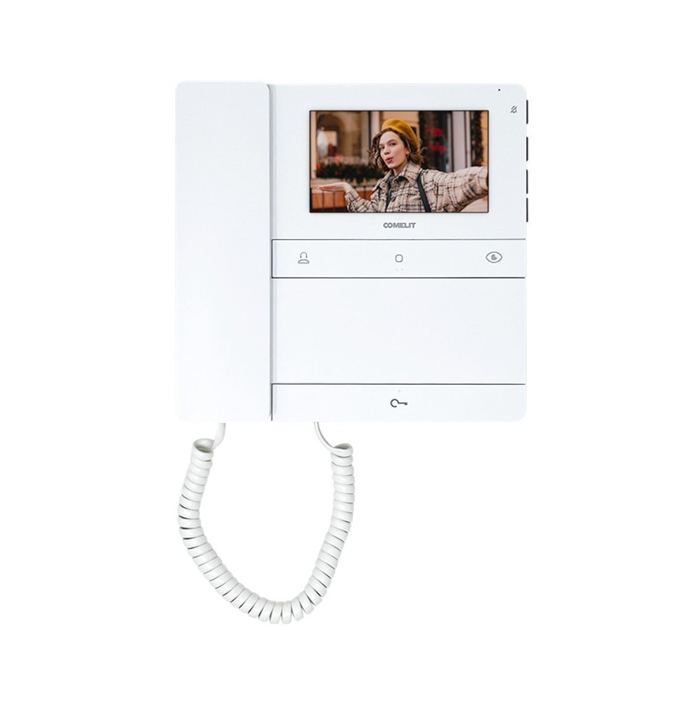 Videocitofono a cornetta per sistema Simplebus 2 modello People Comelit PL6701
