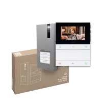 Kit monofamiliare con pulsantiera Quadra e Monitor Vivavoce Comelit PL8461V