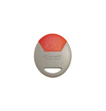 Badge di prossimità standard formato portachiavi rosso Comelit SK9050R/A