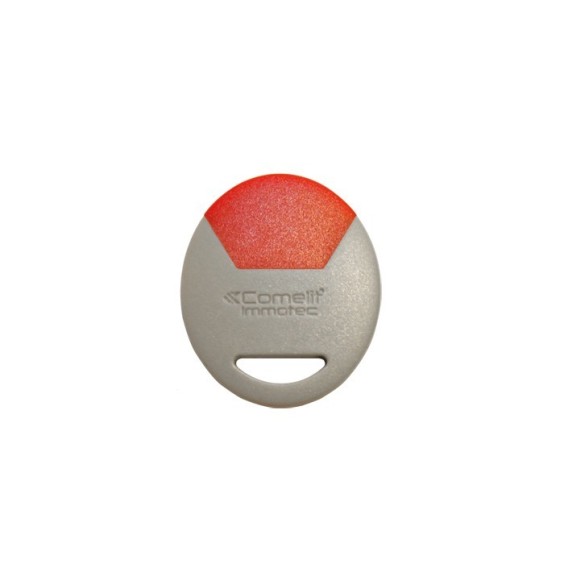 Badge di prossimità standard formato portachiavi rosso Comelit SK9050R/A