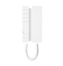 Citofono Mini per sistemi Simplebus 1 e 2 con 5 Pulsanti Comelit 2719W