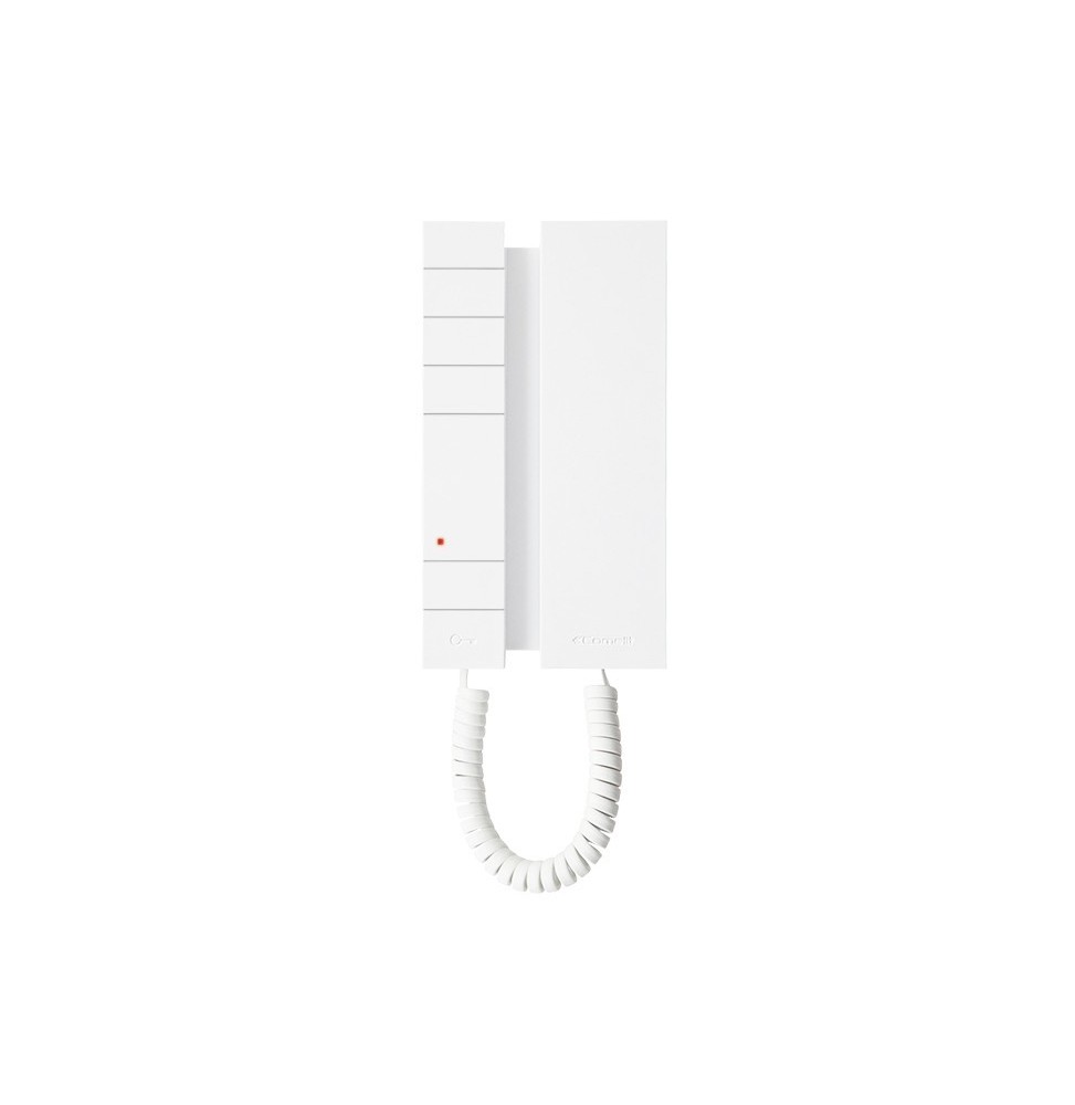Citofono Mini per sistemi Simplebus 1 e 2 con 5 Pulsanti Comelit 2719W