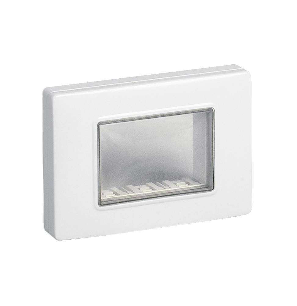 Coperchio stagno 3 moduli Vimar Eikon, Arke' E Plana IP55 14943.01