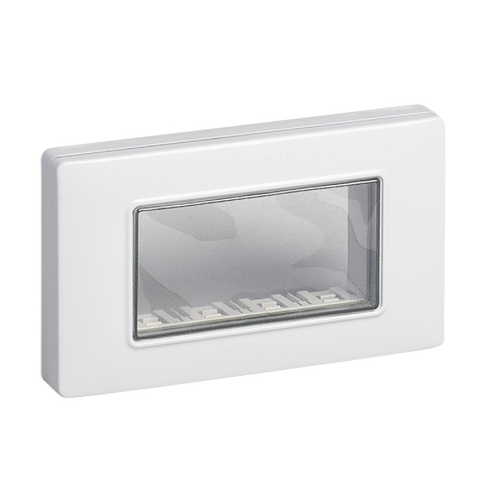 Calotta IP55 4 moduli con viti Vimar Eikon, Arke' e Plana 14944.01
