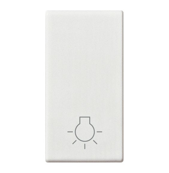Copritasto un modulo simbolo luce Vimar Plana 14021.L