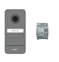 Kit base impianto videocitofono 2 Fili fino a 4 Utenti sistema X1 BPT 8K40CF-028