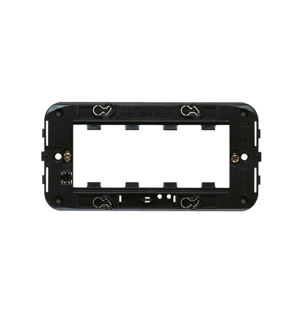 Supporto a quattro moduli per sistema 45 AVE 45764