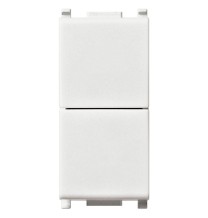 Doppio pulsante indipendente Vimar Plana 1P NO+NO10A  bianco 14066