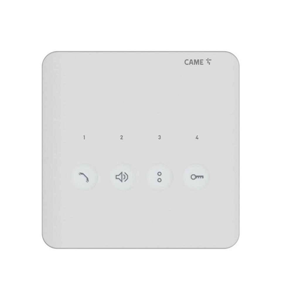 Citofono vivavoce 2 Fili per sistema X1 tasti soft touch PLX A BPT 840CC-0030