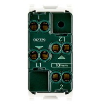 Doppio pulsante indipendente Vimar Plana 1P NO+NO10A  bianco 14066