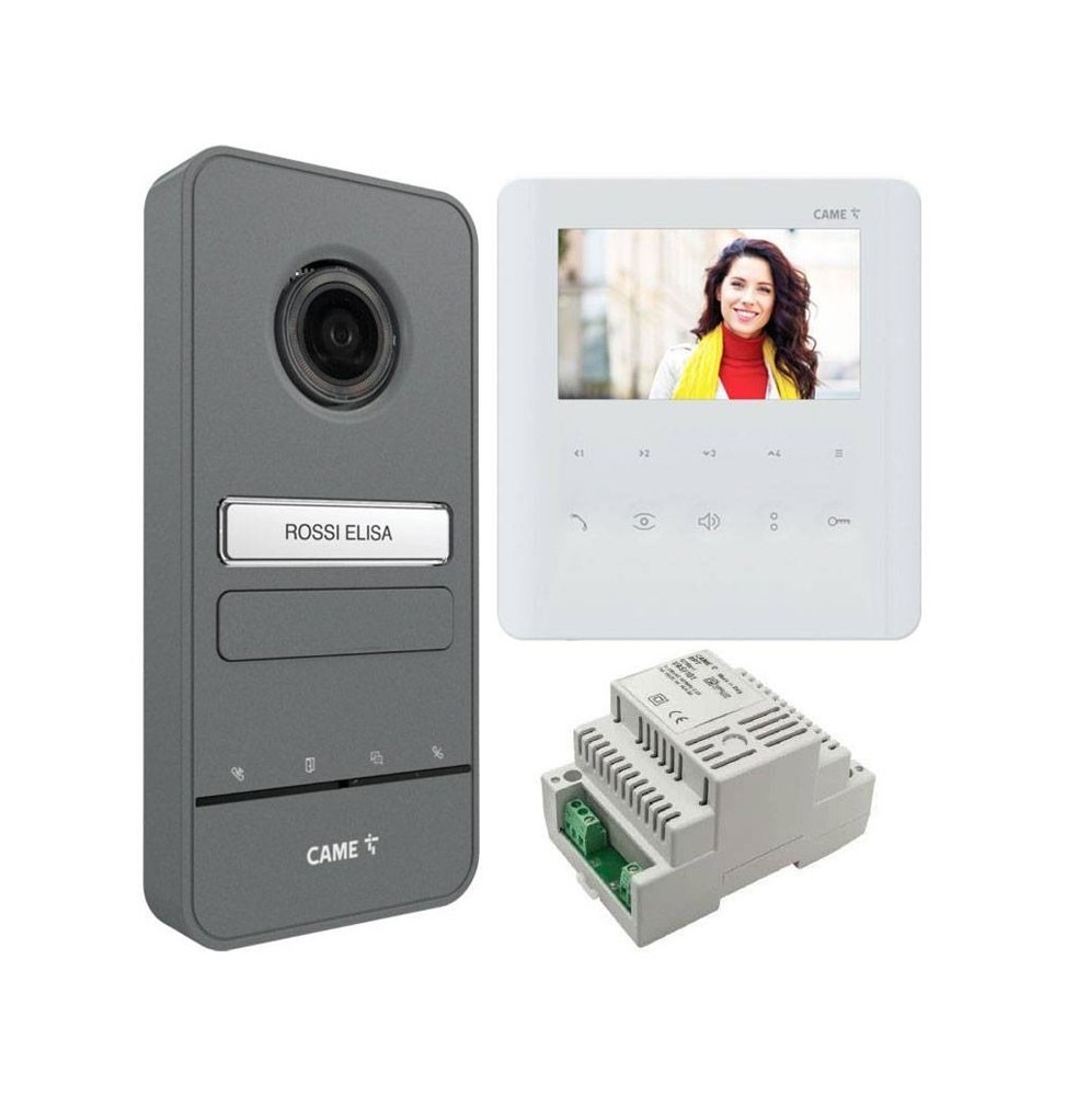 Kit videocitofono monofamiliare 2 fili Monitor LCD 5" BPT 8K40CF-021