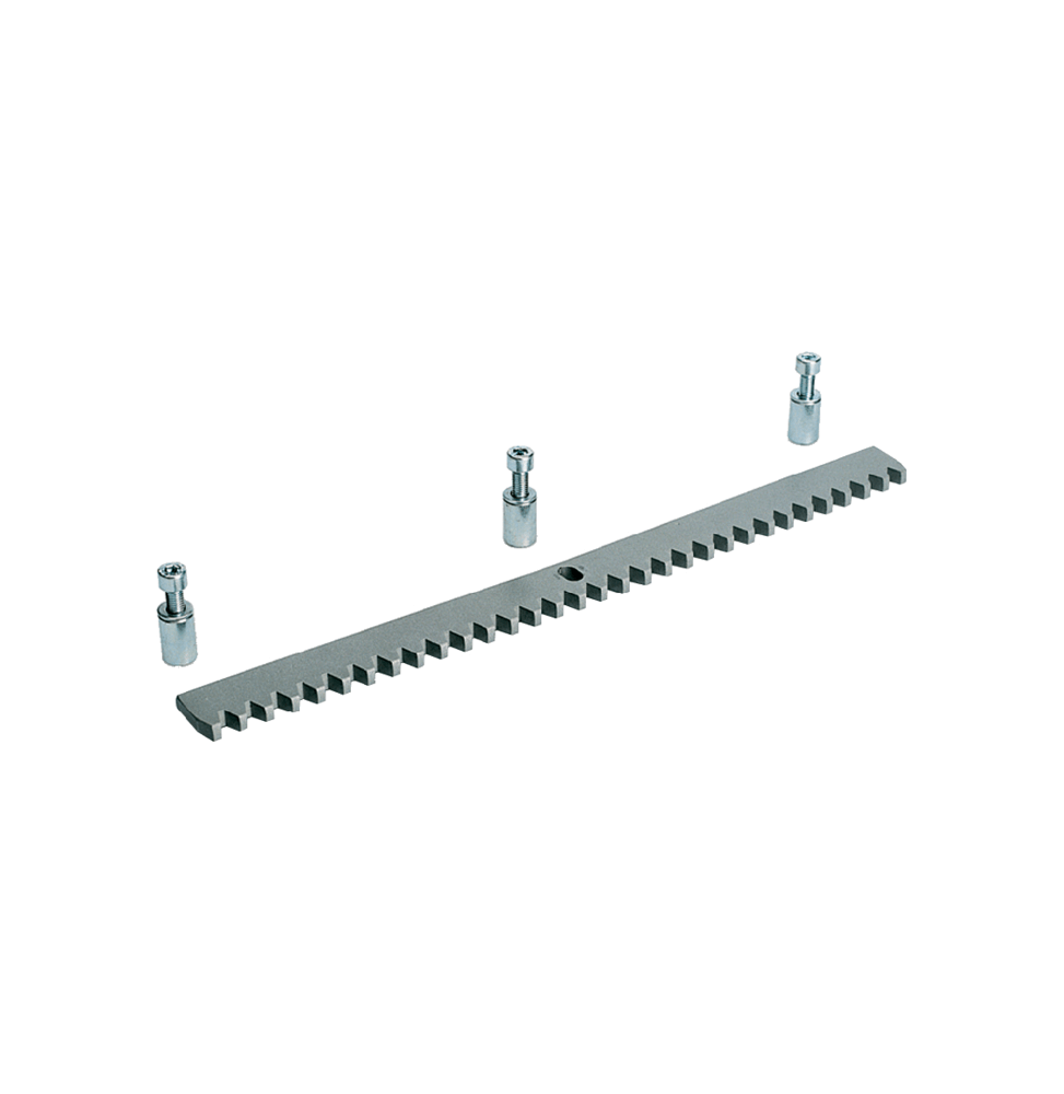 Cremagliera zincata 30x8 mm per cancelli scorrevoli Came 009CGZS