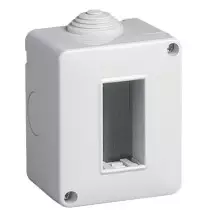 Scatola da parete IP40 1 modulo Vimar Eikon Arke' e Plana 14801