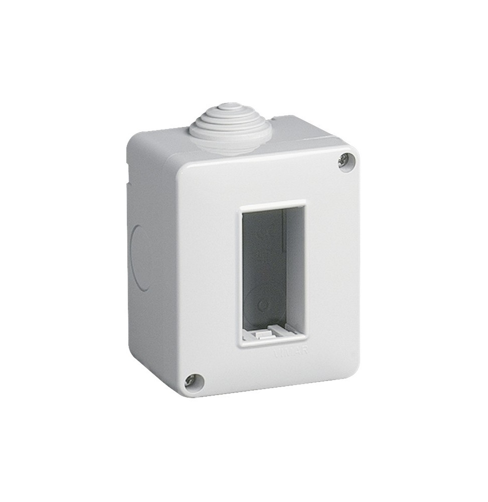 Scatola da parete IP40 1 modulo Vimar Eikon Arke' e Plana 14801