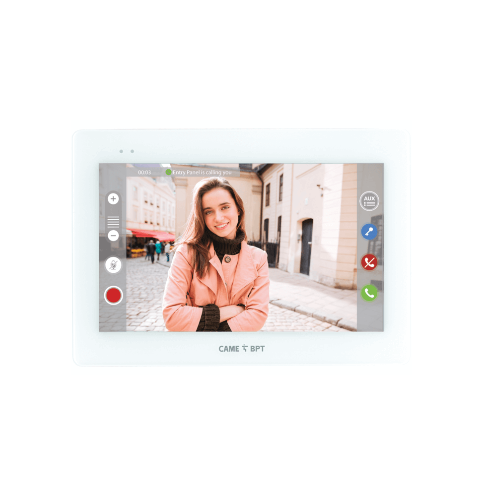 Videocitofono 2 Fili Wi-Fi vivavoce con display a colori touch da 7" XTS7 BPT 840CH-0030