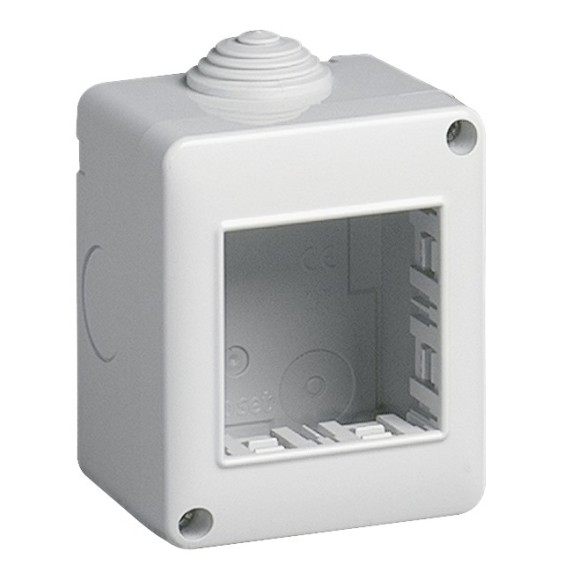 Scatola da parete Vimar IP40  2 moduli 14802