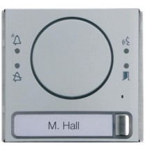 Frontale audio con un tasto e cartellino portanome BPT MTMFA1P 60020060