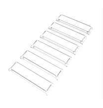 Kit 6 pulsanti singoli per LHS con portanome  LHS PS BPT 840XA-0010