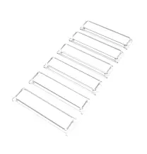 Kit 6 pulsanti singoli per LHS con portanome  LHS PS BPT 840XA-0010
