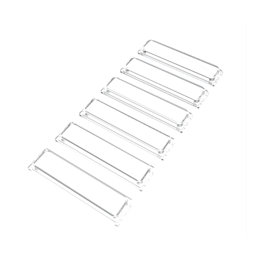 Kit 6 pulsanti singoli per LHS con portanome  LHS PS BPT 840XA-0010