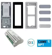 Kit base impianto audio a 2 fili pulsantiera Thangram KIT FREE-DC BPT 61700360