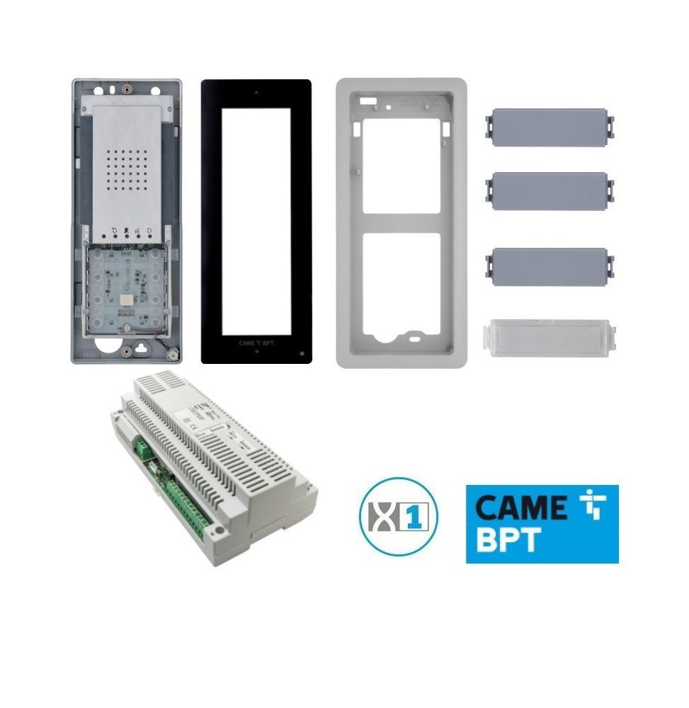 Kit base impianto audio a 2 fili pulsantiera Thangram KIT FREE-DC BPT 61700360