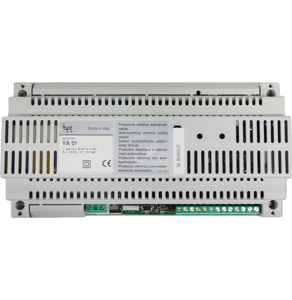 Alimentatore per impianti videocitofonici BPT X1 VA/01 62700030
