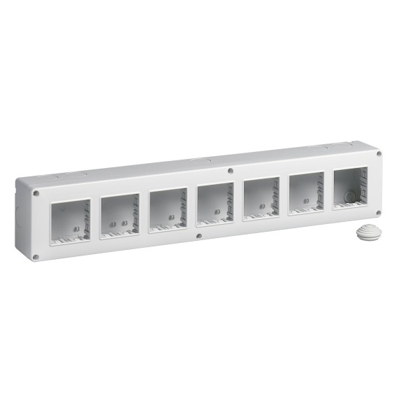 Scatola da parete IP40 14 moduli Vimar Eikon Plana Arke' 14817