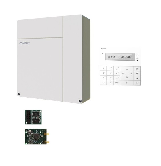 Kit Antifurto Con centrale Vedo10 e GSM 4G Comelit VEDO10K4G