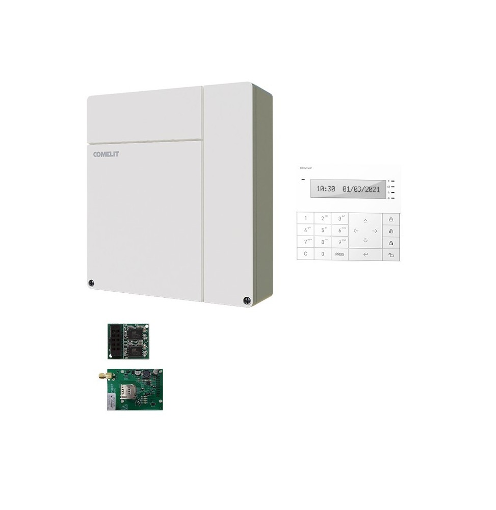Kit Antifurto con Centrale  Vedo 34 Comelit VEDO34KGSM