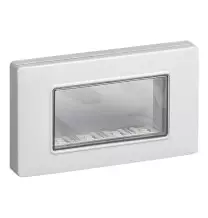 Calotta stagna IP55 per 4 moduli Vimar Eikon Plana Arke' 14944