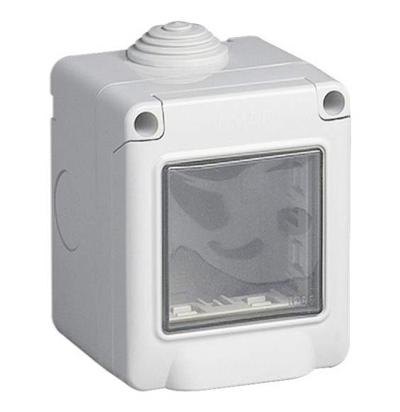 Scatola da parete Vimar IP55 2 moduli per Plana Arke' ed Eikon 14902