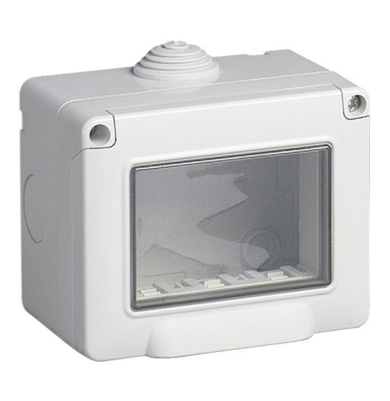 Scatola da parete Vimar IP55 3 per Plana Arke' ed Eikon moduli 14903