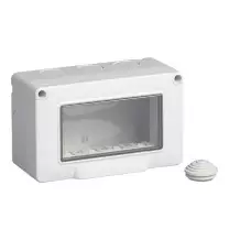 Scatola da parete Vimar IP55 4 moduli per Plana Arke' ed Eikon 14904