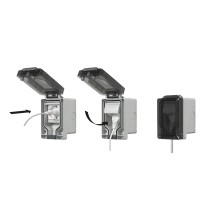 Scatola IP66 a spina inserita 2 moduli Vimar Eikon Arke' Plana 14962
