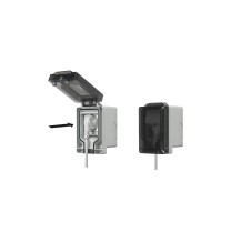 Scatola IP66 a spina inserita 2 moduli Vimar Eikon Arke' Plana 14962