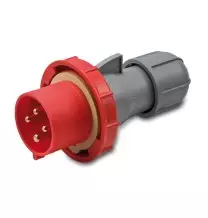 Spina Dritta CEE 3P+T cablaggio a vite IP67 32A Master 24SP3303