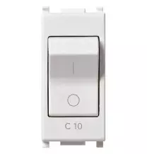 Interruttore magnetotermico Vimar Plana 1P+N C10 120-230V 14405.10